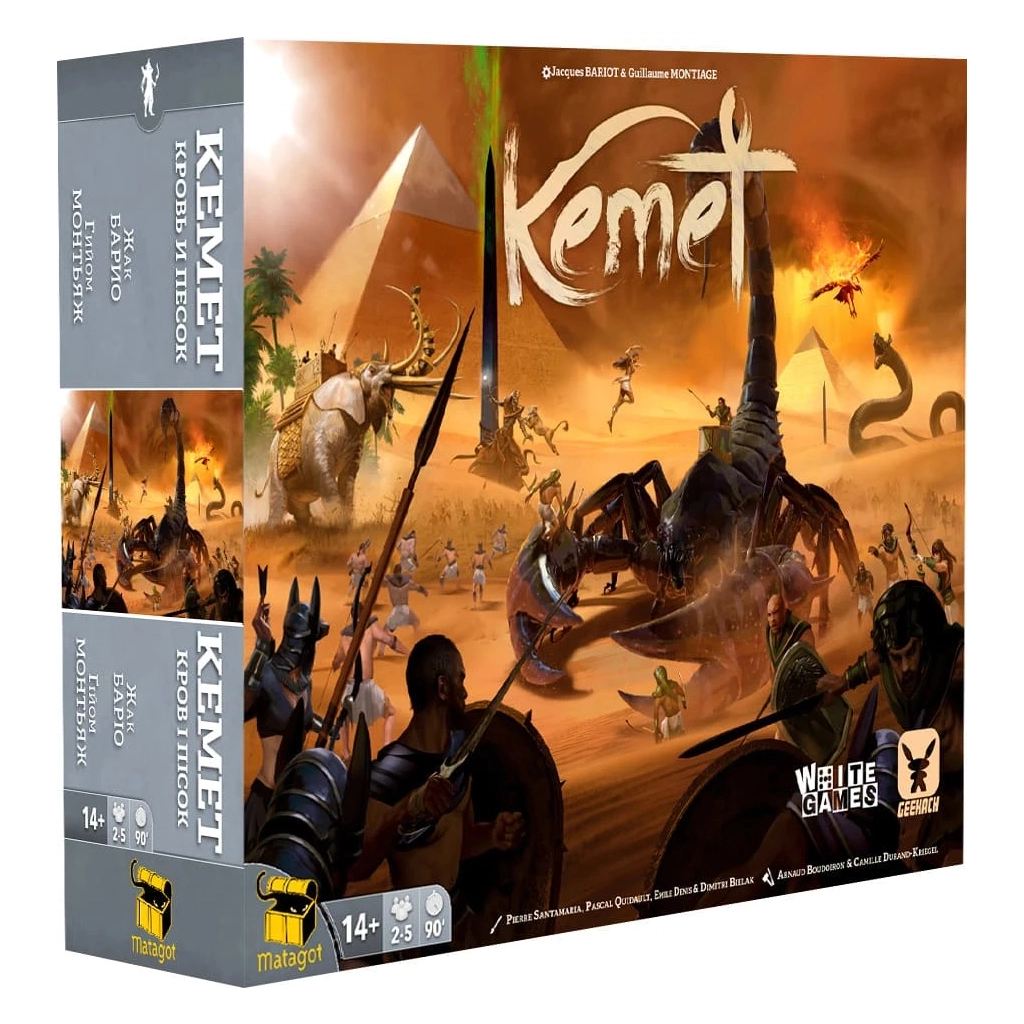 Настільна гра Geekach Games Кемет: Кров і пісок (Kemet: Blood and Sand) (GKCH019KT) - зображення 1
