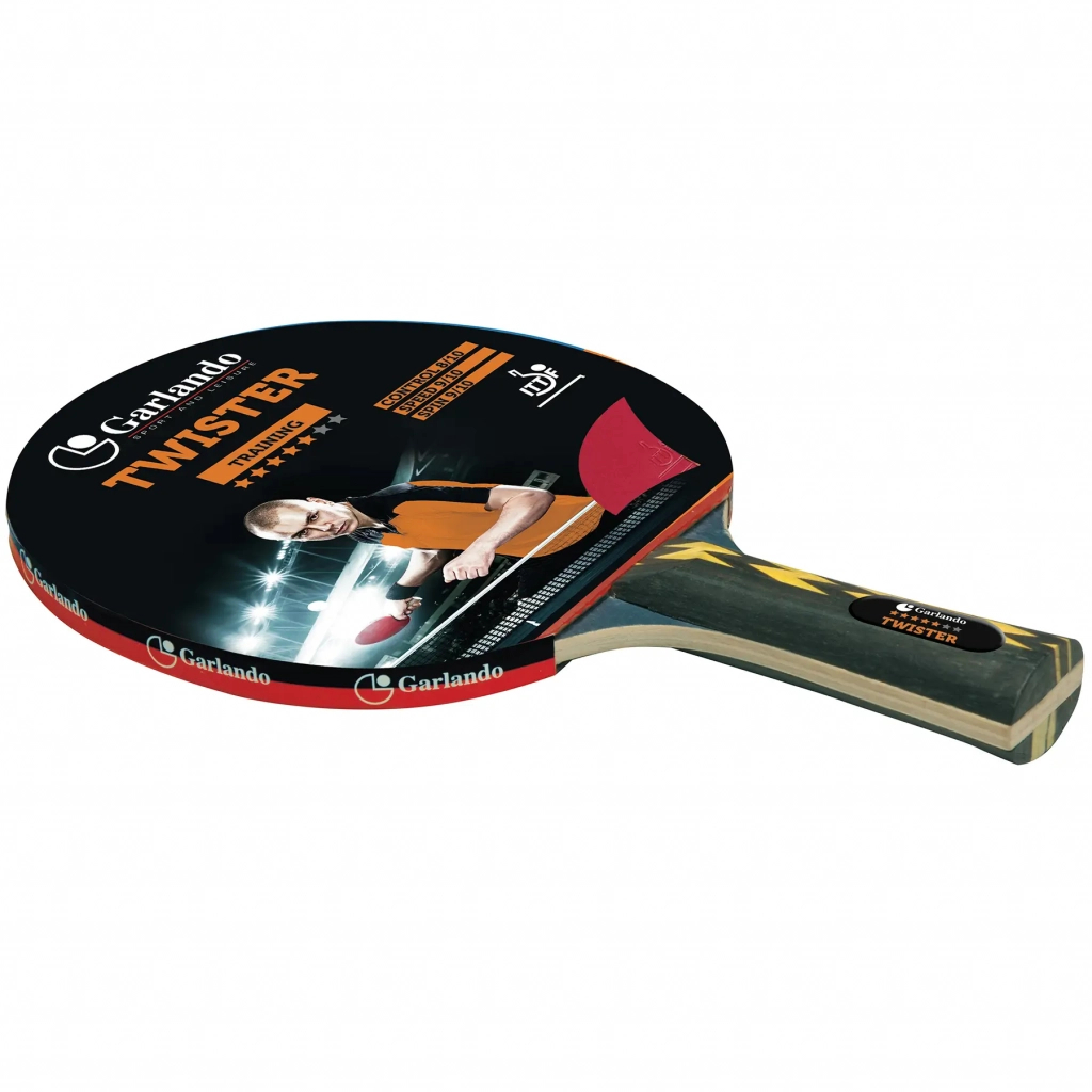 Ракетка для настільного тенісу Garlando Twister 5 Stars (2C4-117) (929520) - зображення 1