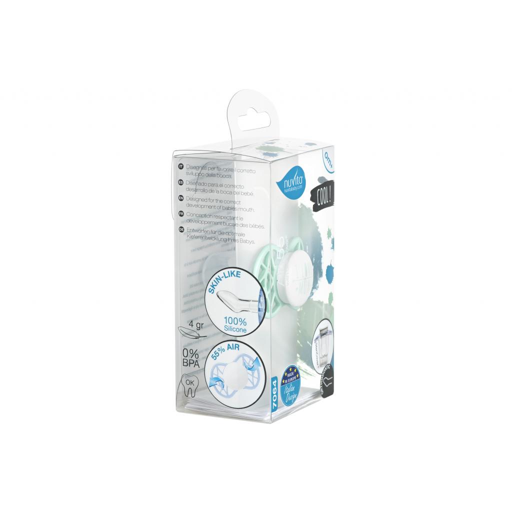 Пустушка Nuvita Air55 Cool 0m+ ортодонтична м'ятна (NV7064SG) - зображення 4