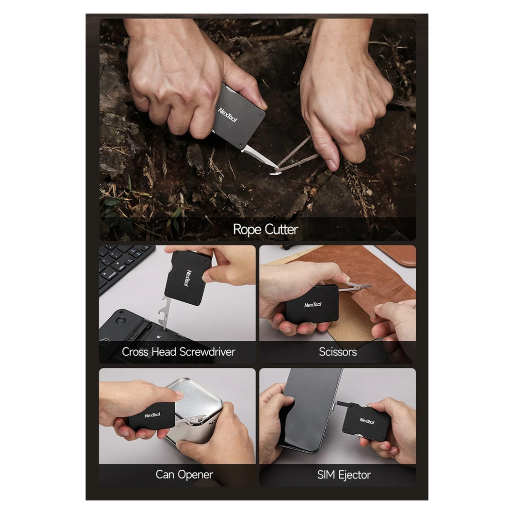 Мультитул NexTool Multi Functional Belt Tool P50 (NE20350) - зображення 2