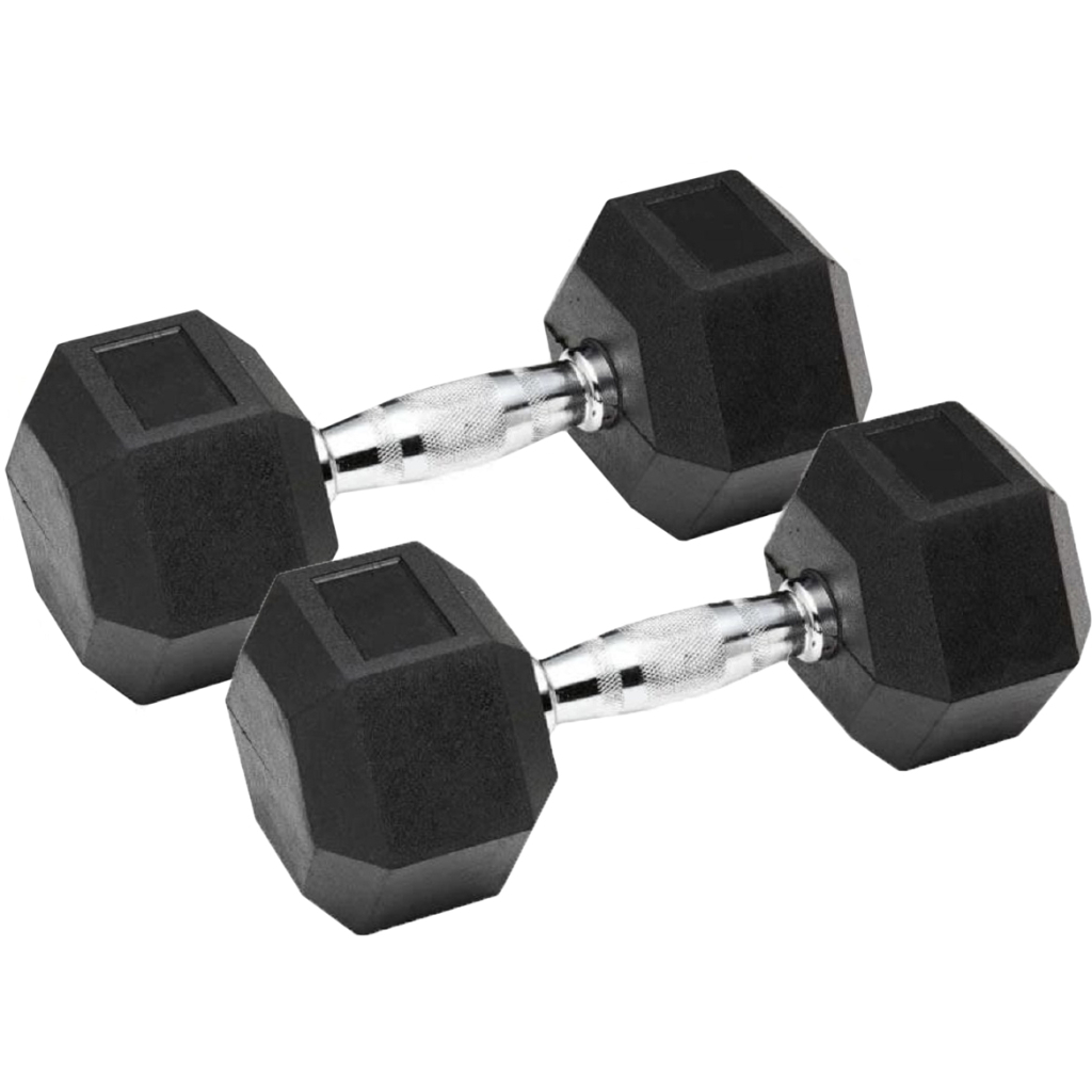 Гантель Stein гексогональна прогумована 30 кг (LKDB-111-30) - зображення 1