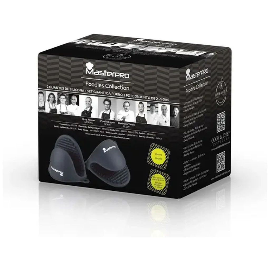 Кухонна прихватка MasterPro Foodies collection 11х8 см силікон 2 шт (BGMP-7700) - зображення 5