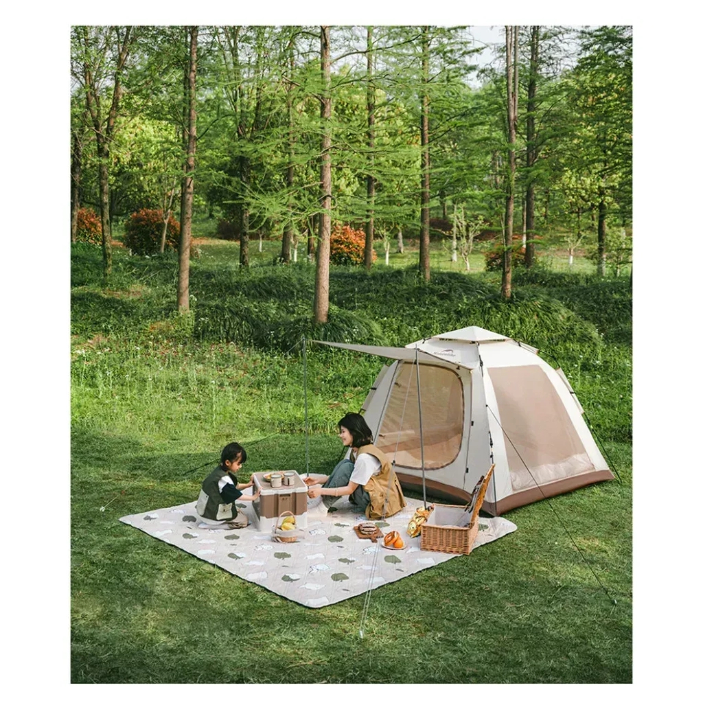 Тент Naturehike CNK2450WS021, бежевий (6976023922664) - зображення 4