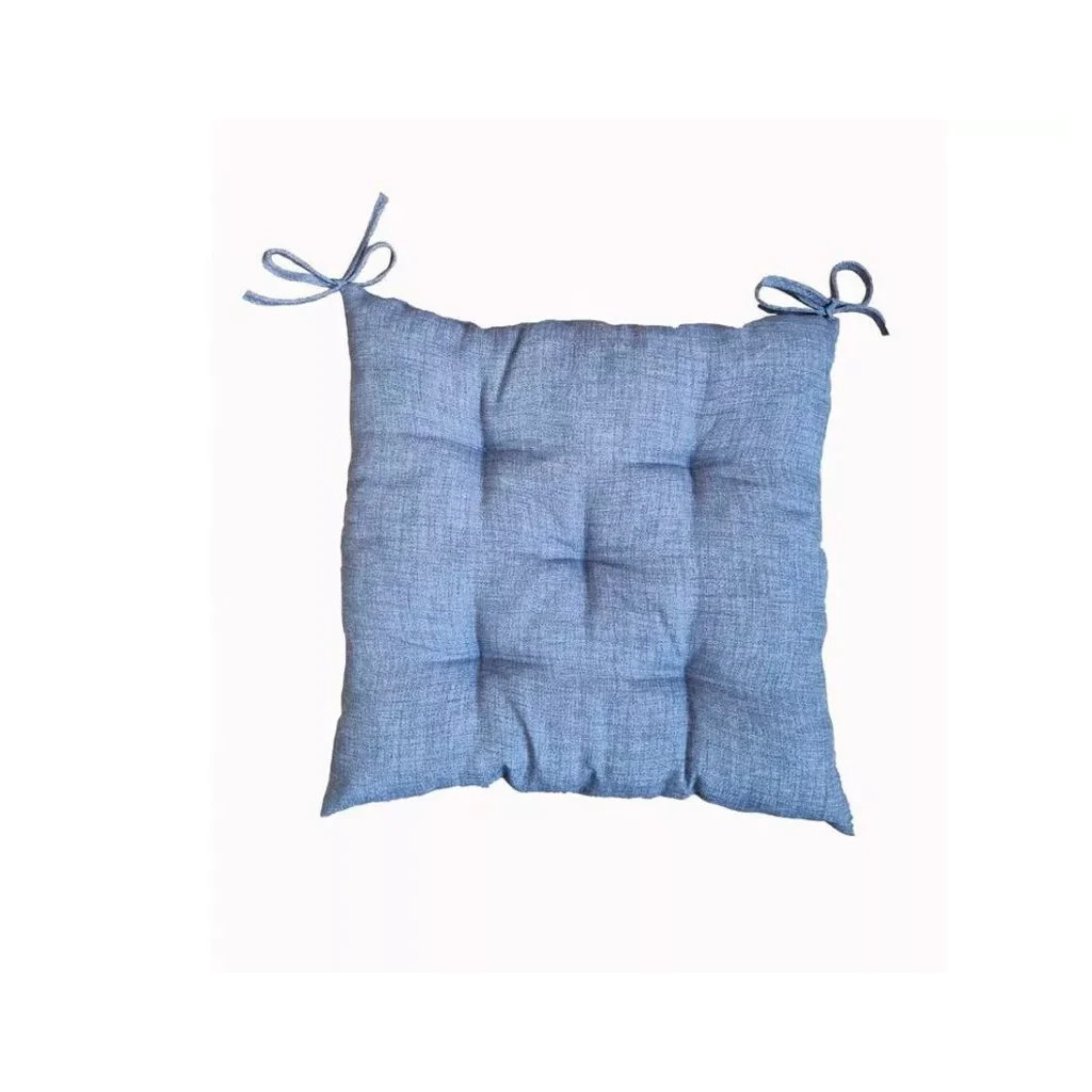 Подушка на стілець Прованс TopHit 40х40 Сіра (4823093441699) - зображення 1