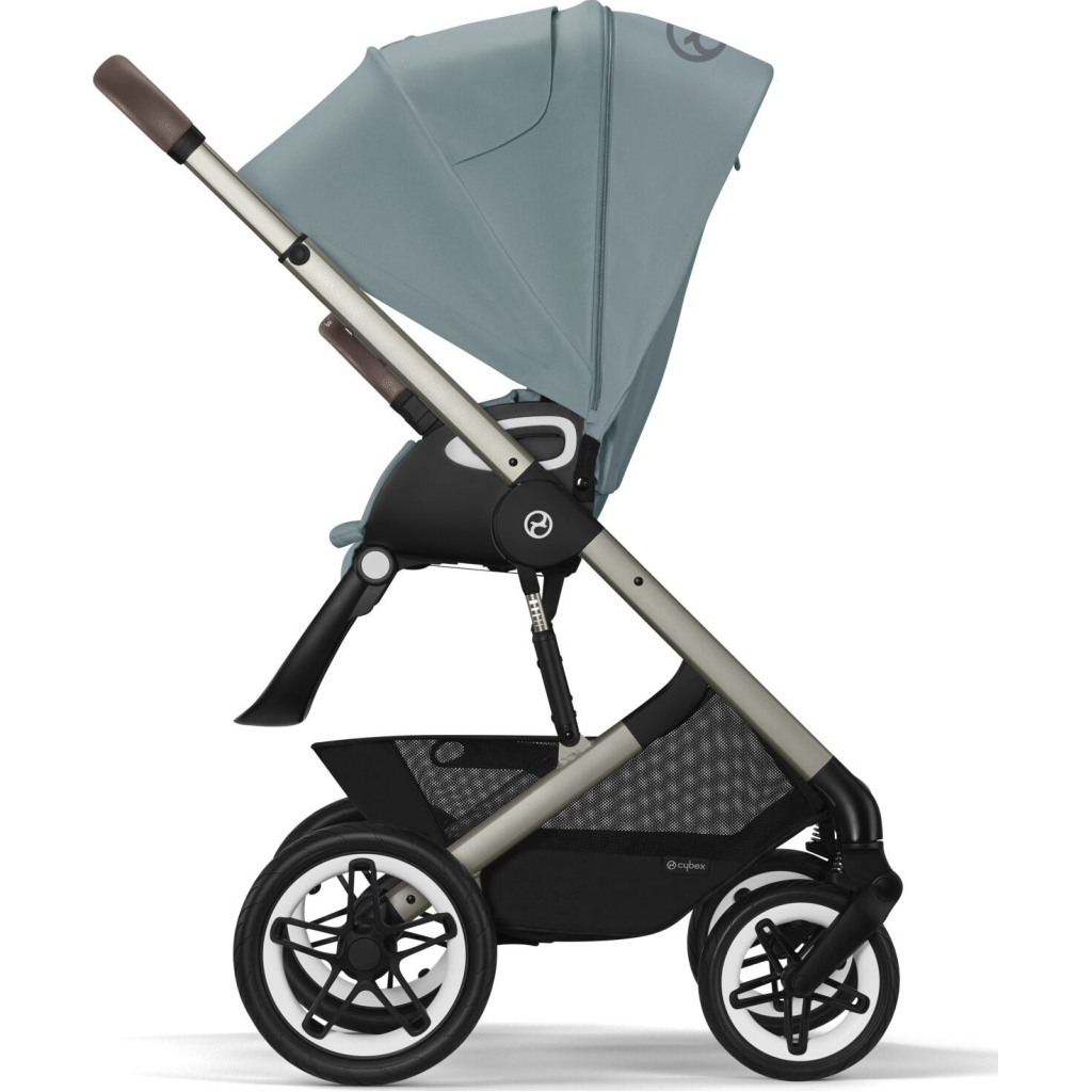 Коляска Cybex Talos S Lux TPE Sky Blue (з бампером) (522002597) - зображення 4