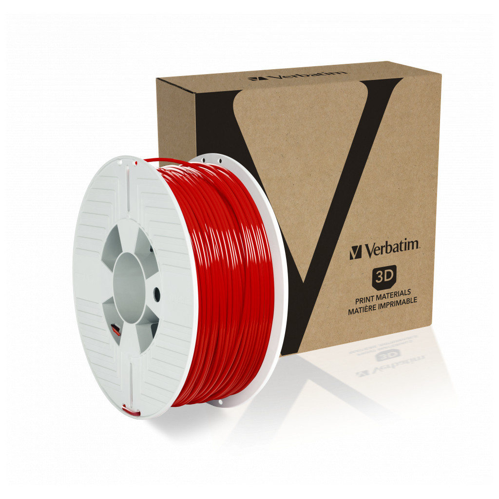 Пластик для 3D-принтера Verbatim PLA, 2,85 мм, 1кг, red (55330) - зображення 3