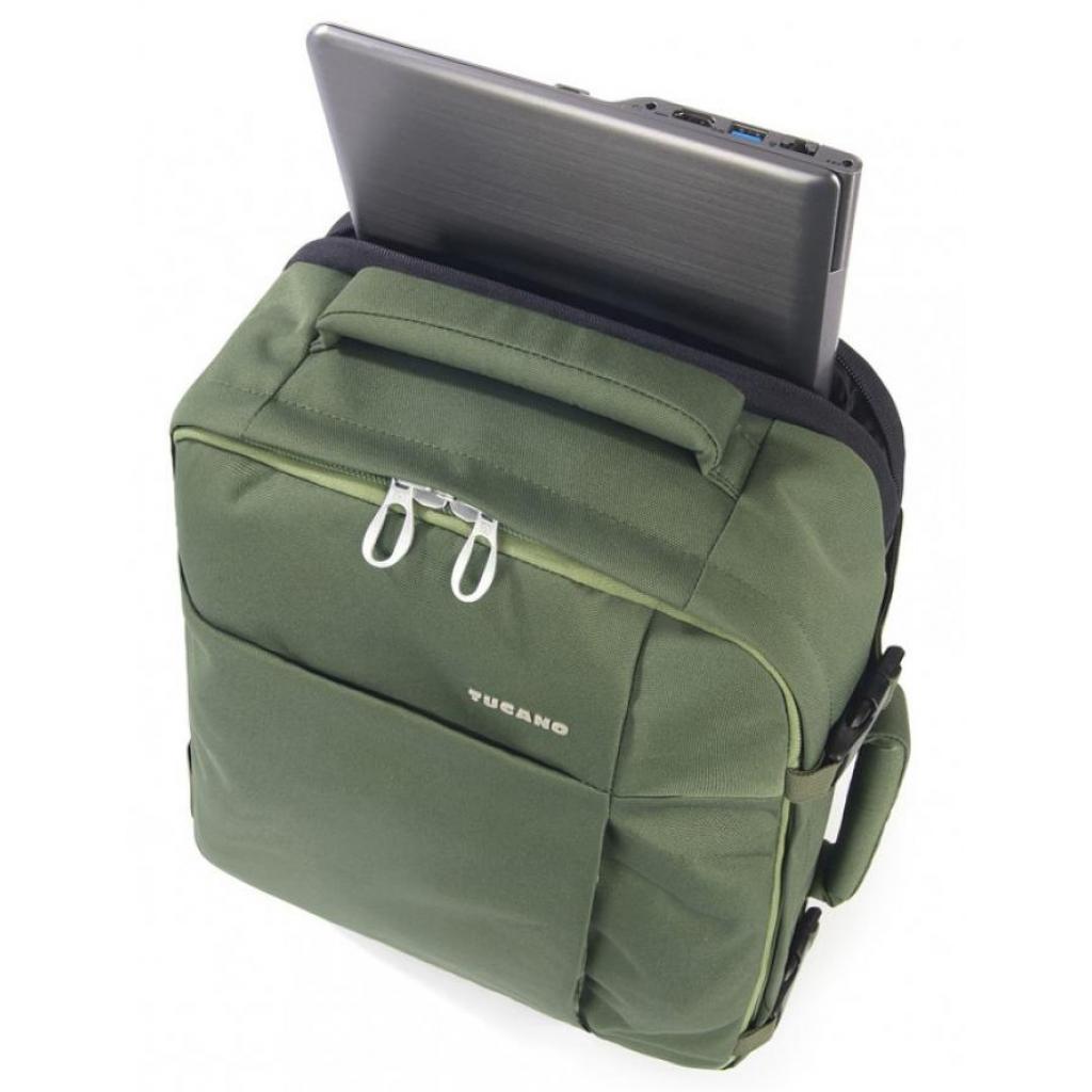 Рюкзак для ноутбука Tucano 15.6" TUGO' M CABIN green (BKTUG-M-V) - зображення 4