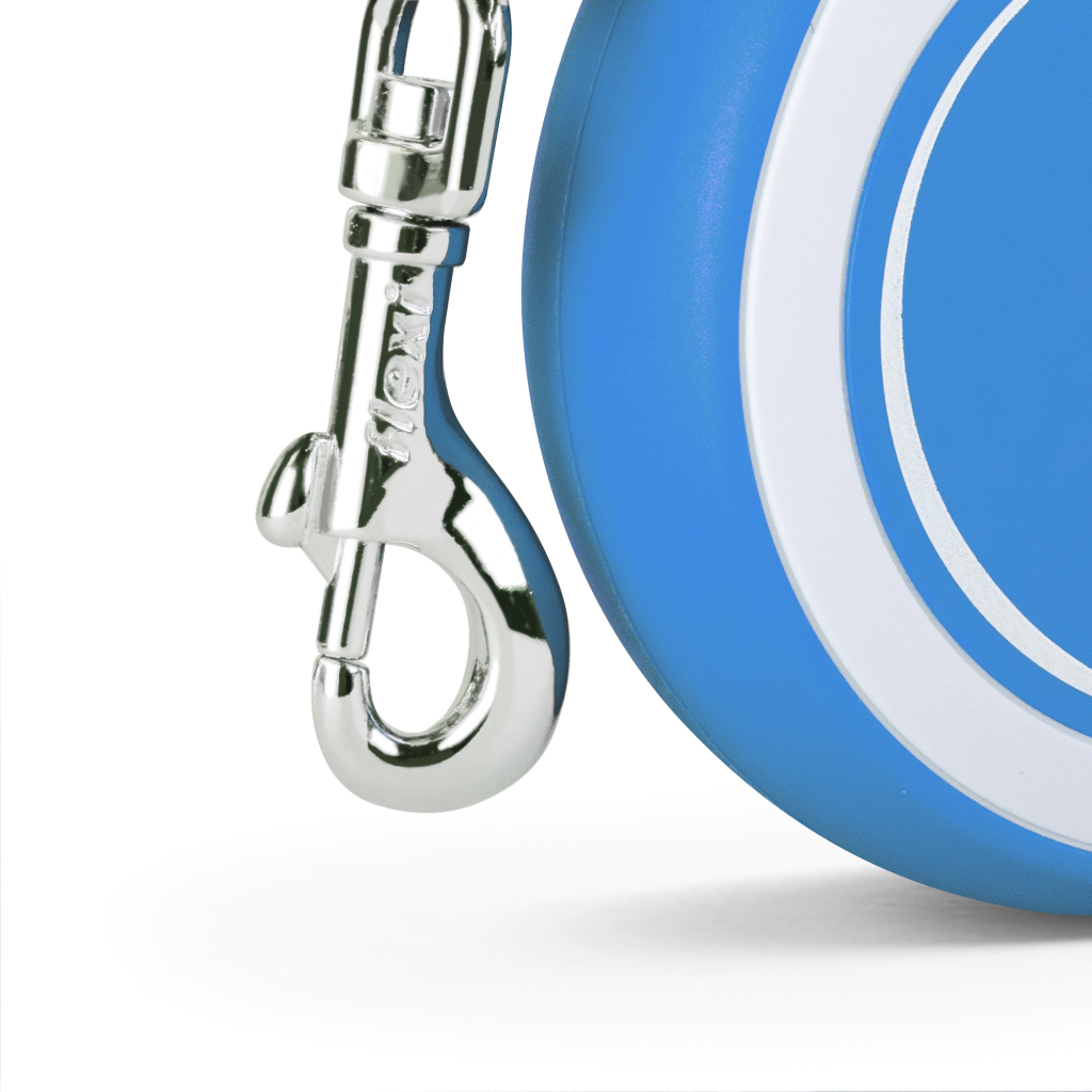 Повідець для собак Flexi New Comfort XS стрічка 3 м (синій) (4000498043431) - зображення 4