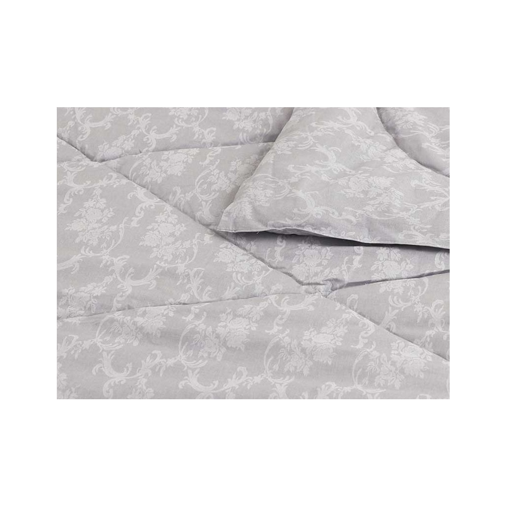 Ковдра Руно силіконова Вензель сіра демісезонна 172х205 (316.02СЛУ_Сірий вензель) - зображення 4