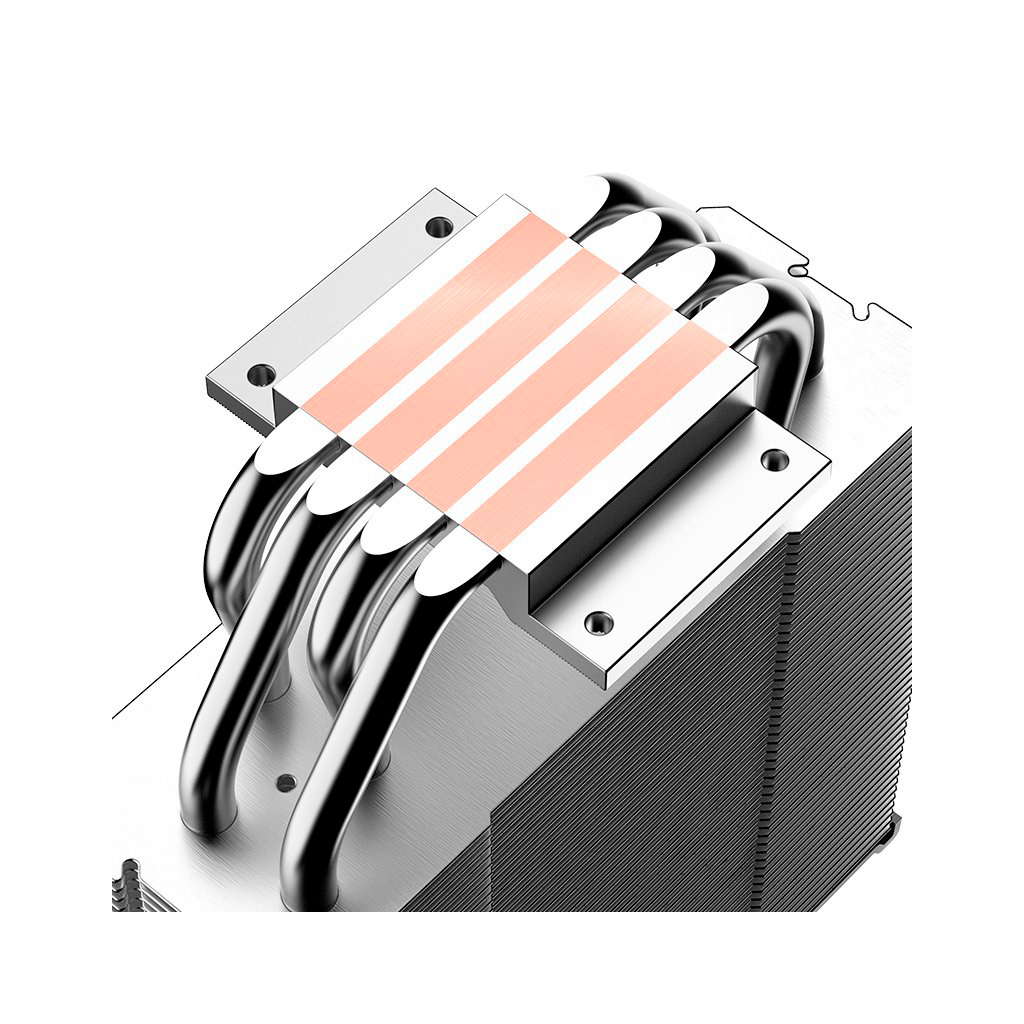 Кулер до процесора ID-Cooling SE-40 LED - зображення 6