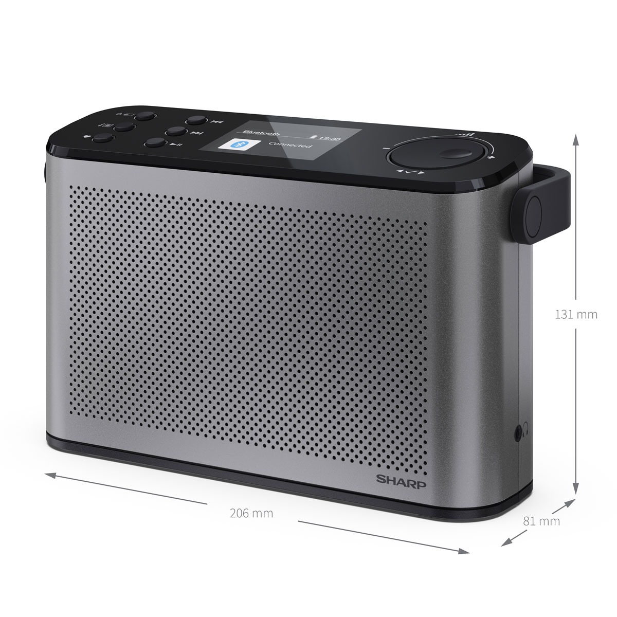 Радіоприймач Sharp DR-P540 Grey (DR-P540(GY)) - picture 7