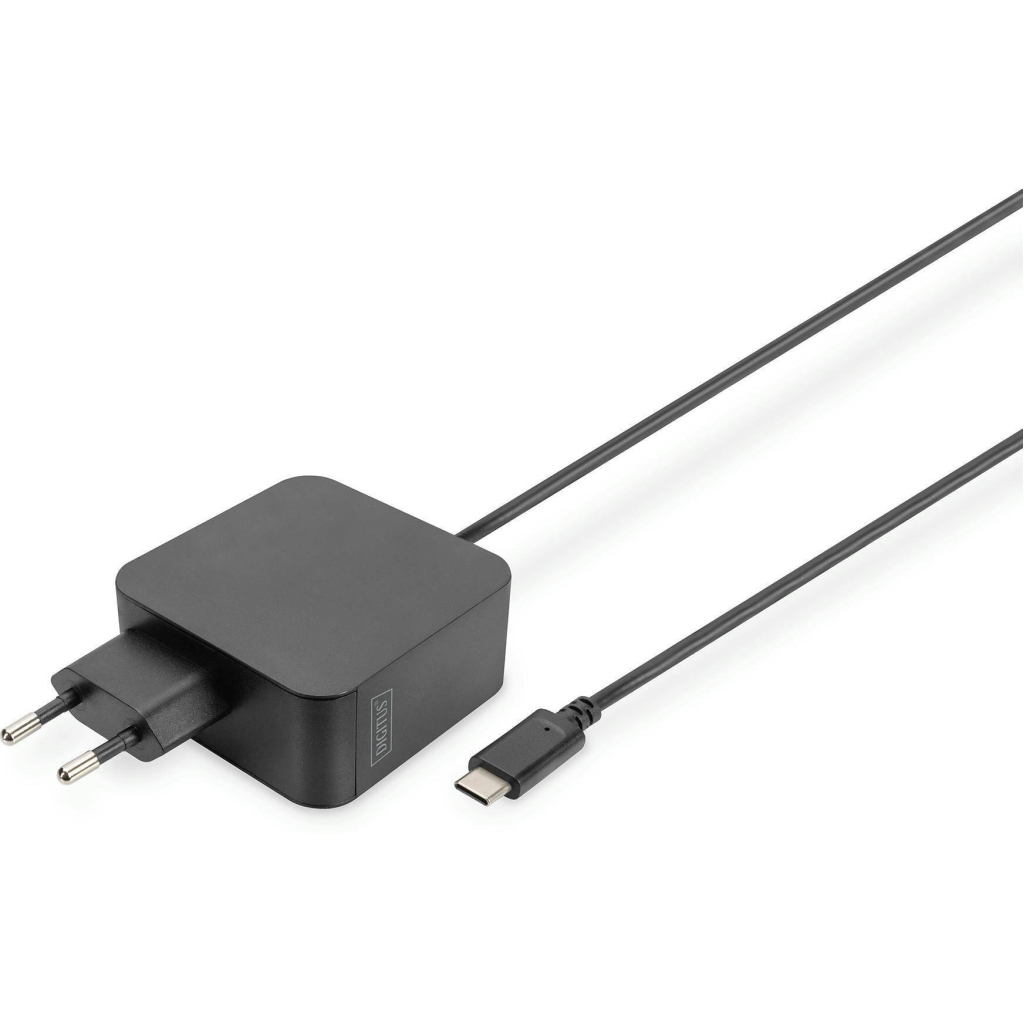 Блок живлення до ноутбуку Digitus 65W USB-C (DA-10071) - зображення 1
