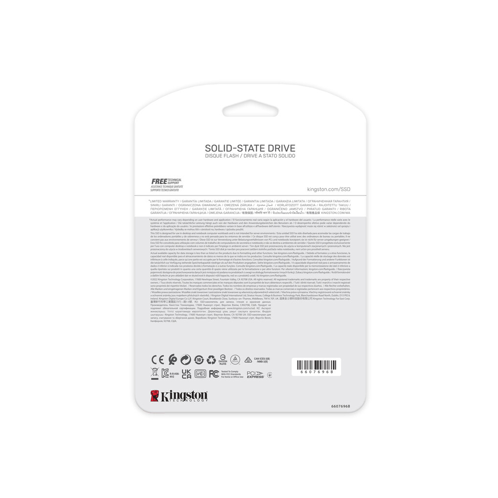 Накопичувач SSD M.2 2280 4TB Kingston (SNV2S/4000G) - зображення 5