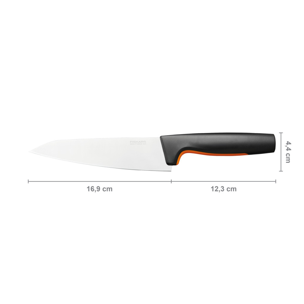 Кухонний ніж Fiskars Functional Form шеф середній 16,9 см (1057535) - изображение 5