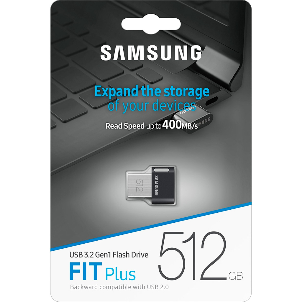 USB флеш накопичувач Samsung 512GB Fit Plus USB 3.2 (MUF-512AB/APC) - изображение 7