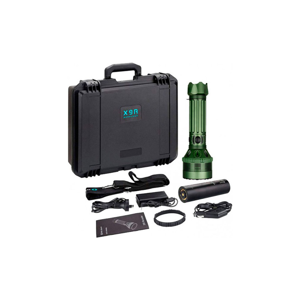 Ліхтар Olight X9R Marauder OD Green (2370.35.53) - зображення 9