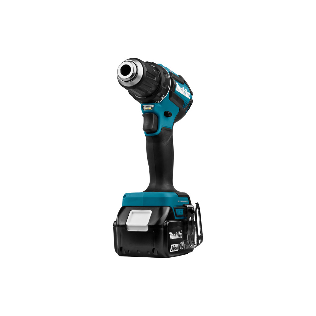 Шуруповерт Makita DDF485SFJ 18V, 3Ah, 27-50Нм 0-500/0-1900 об/хв, кейс (DDF485SFJ) - зображення 6