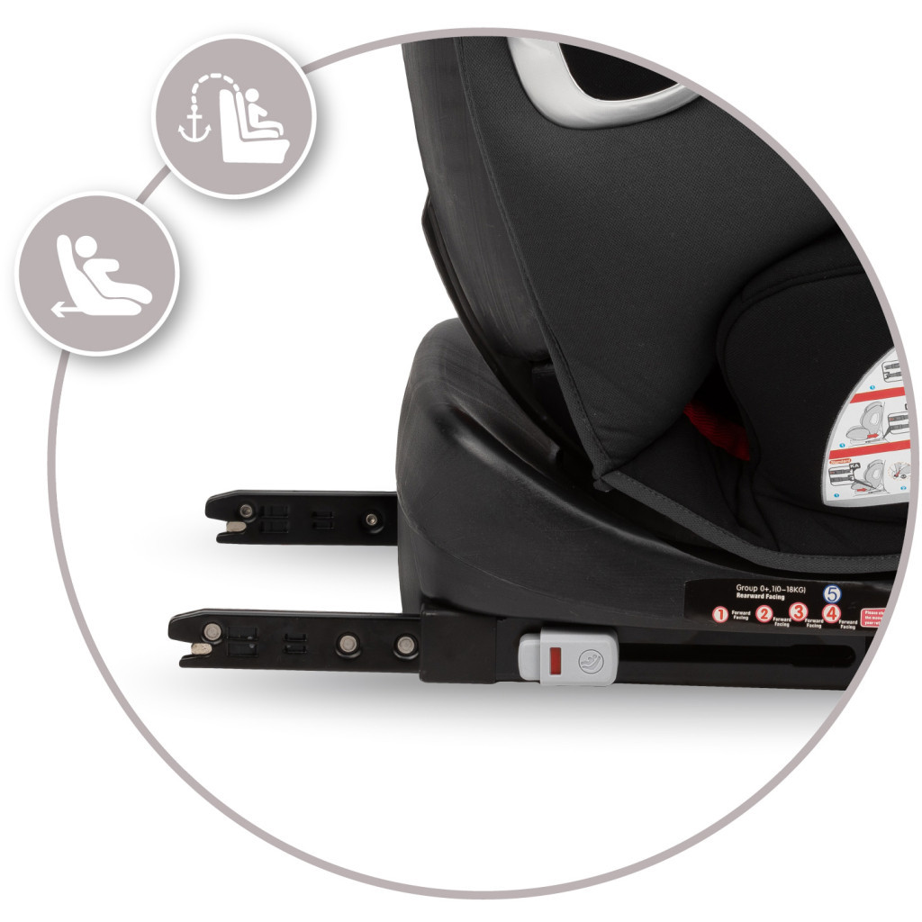 Автокрісло MoMi Tordi (0-36кг) black (FOSA00016) - зображення 10