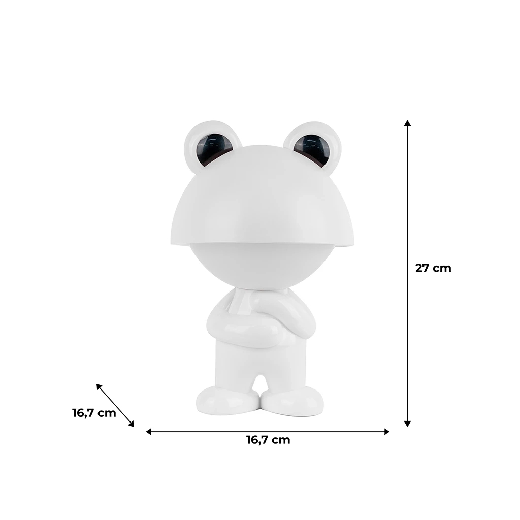 Нічник Kite Світильник LED з акумулятором Dreamy Froggy, білий (K25-315-3-1) - зображення 6