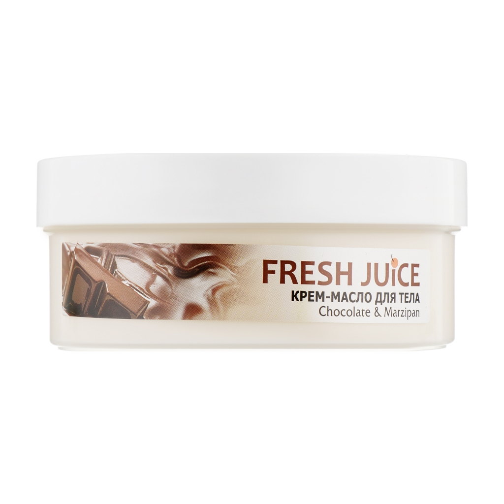 Крем для тіла Fresh Juice Chocolate & Мarzipan 225 мл (4823015925825) - зображення 1