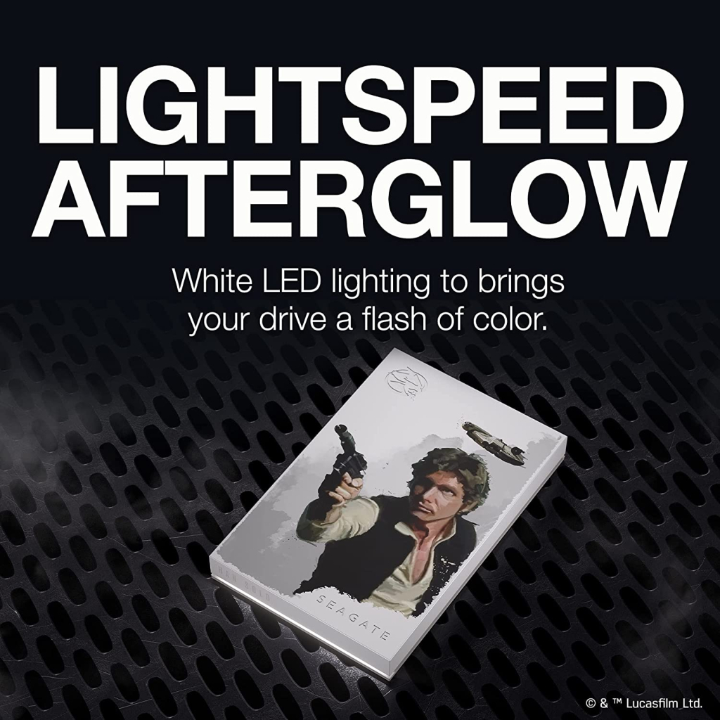 Зовнішній жорсткий диск 2.5" 2TB Han Solo FireCuda Gaming Drive Seagate (STKL2000413) - зображення 8