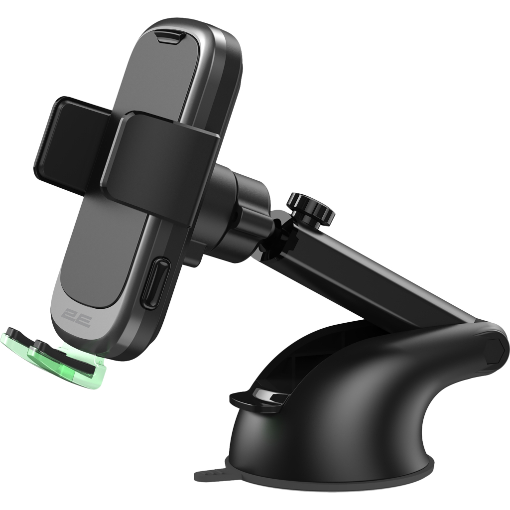 Універсальний автотримач 2E 4.7-7", Wireless Qi 15W, USB-A/QC/3.0/30W, USB-С/PD/30W (2E-WCQ01-10) - изображение 2