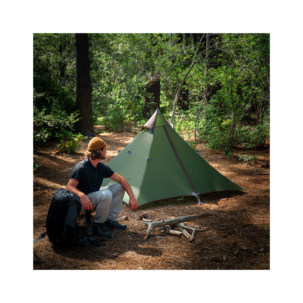 Намет Naturehike надлегкий NH17T030-L темно-зелений (6975641885894) - зображення 3