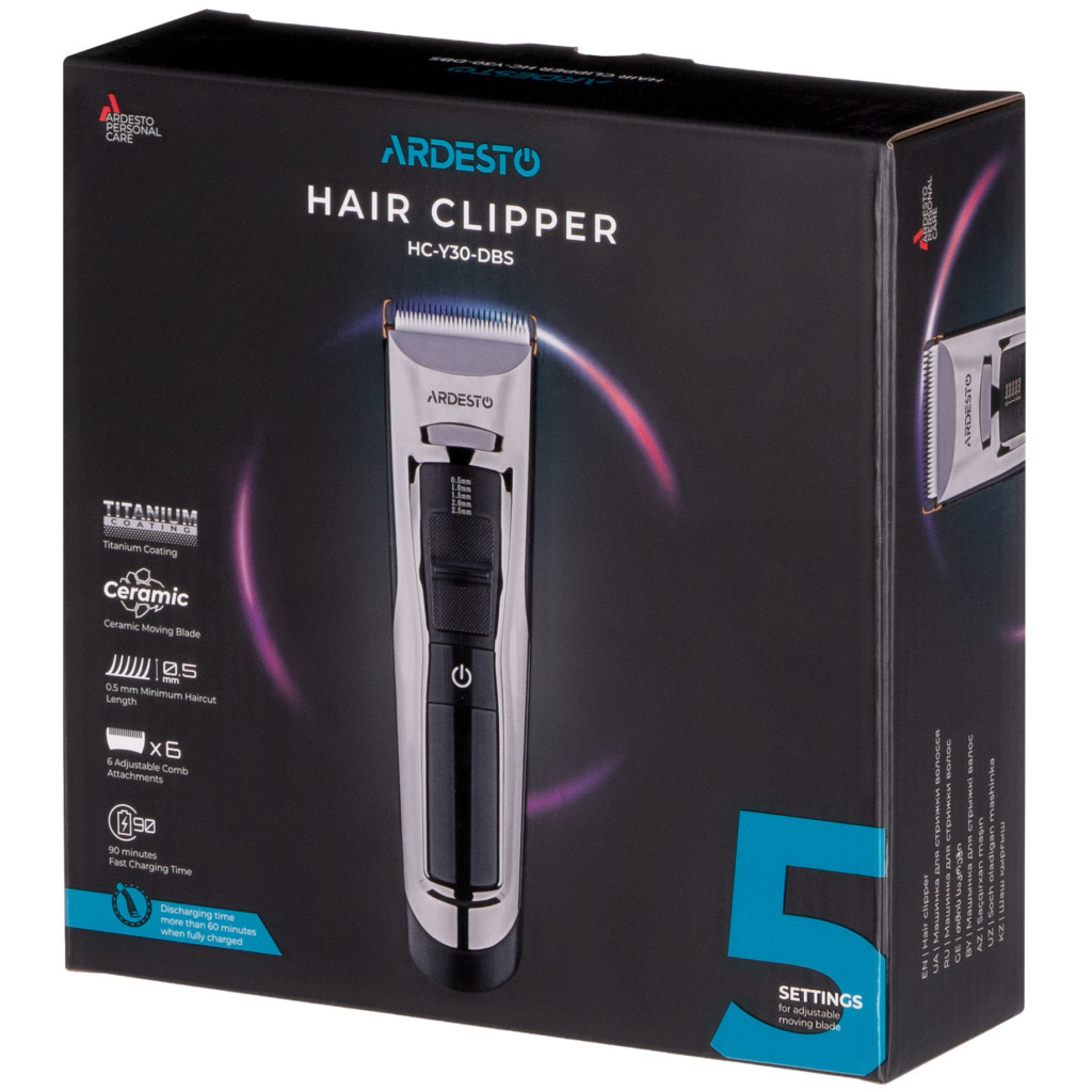 Машинка для стрижки Ardesto HC-Y30-DBS - изображение 9