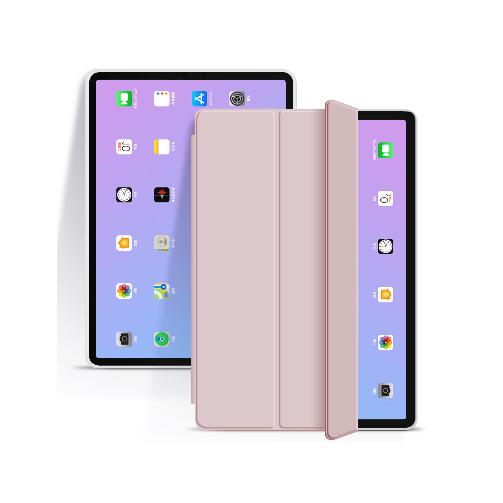 Чохол до планшета BeCover Tri Fold Soft TPU Apple iPad mini 6 2021 Pink (706724) - зображення 4
