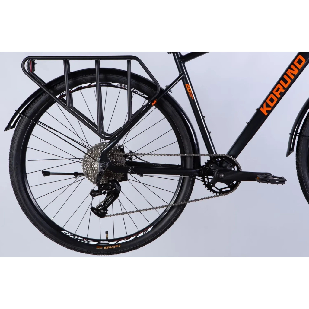 Велосипед Dorozhnik 28" KORUND DD рама-20" AL 2025 темно-сiрий (OPS-D-28-490) - зображення 5