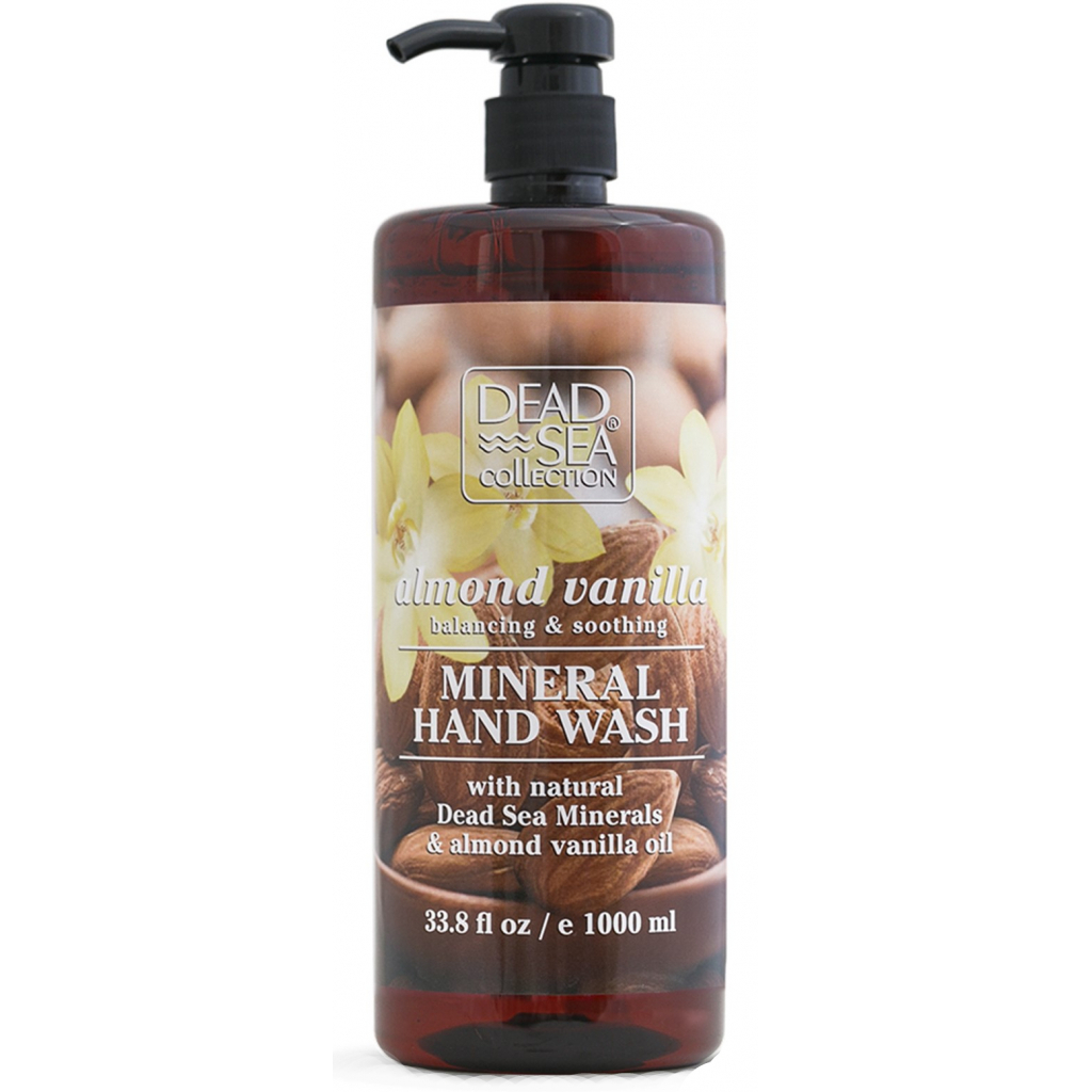 Рідке мило Dead Sea Collection з маслом мигдалю та ванілі 1000 мл (7290102259564) - зображення 1