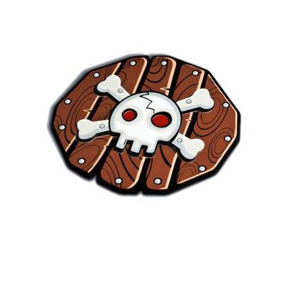 Іграшкова зброя Giro щит Пірати круглий з черепом (SW0002-1) - зображення 1
