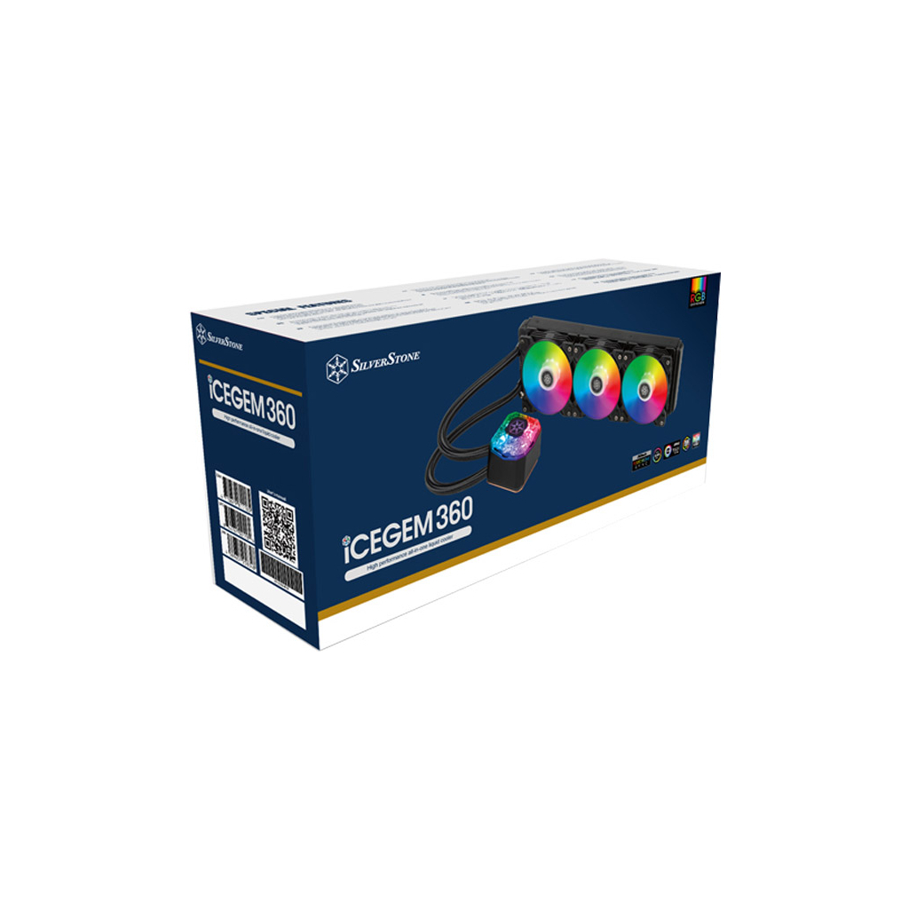 Система рідинного охолодження Silver Stone IceGem 360P ARGB (SST-IG360-ARGB) - зображення 8