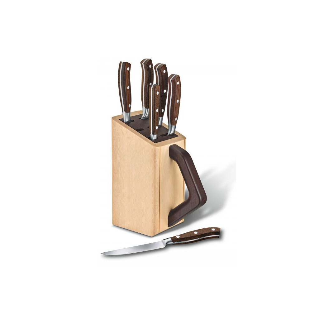 Набір ножів Victorinox Grand Maitre Wood Cutlery Block (7.7240.6) - зображення 2