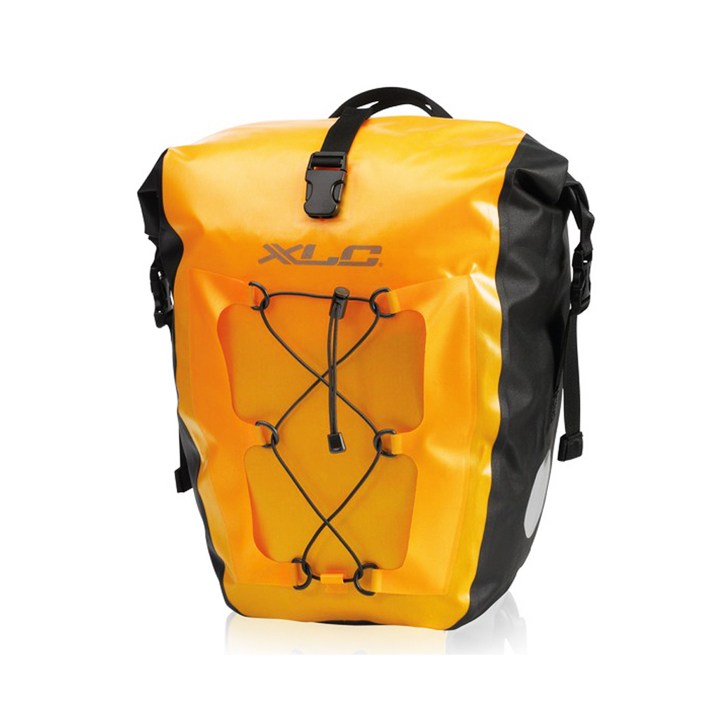 Велосумка на багажник XLC Комплект 2 шт 21x18x46 см Yellow (2501770602) - зображення 1