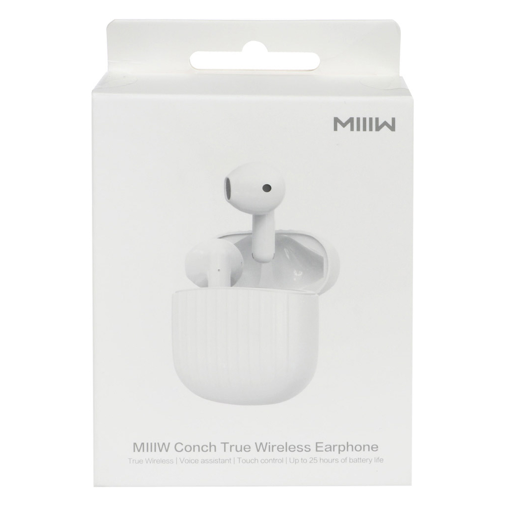Навушники Xiaomi MiiiW Conch True Wireless Earphone W200 White (MWTW04) - зображення 5