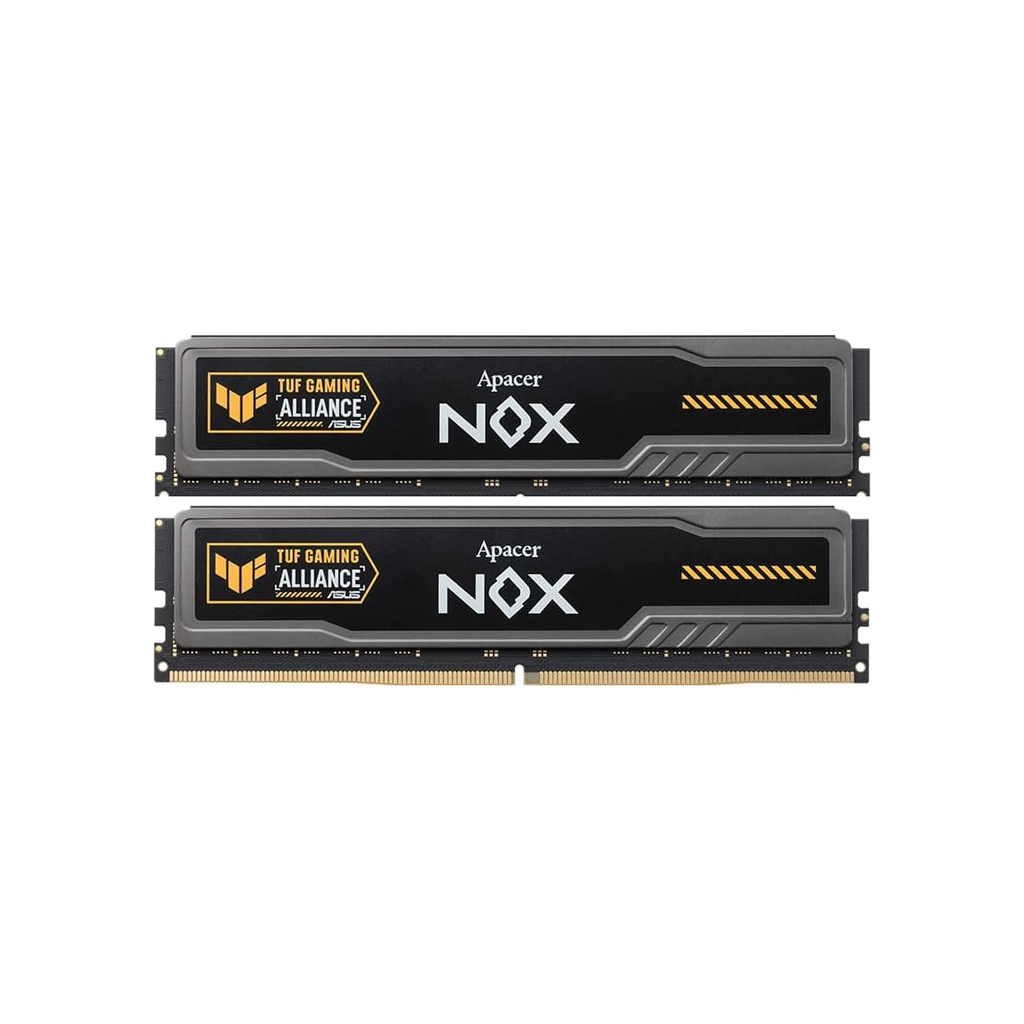 Модуль пам'яті для комп'ютера DDR5 32GB (2x16GB) 5200 MHz NOX TUF Apacer (AH5U32G52C522UTAA-2) - зображення 1