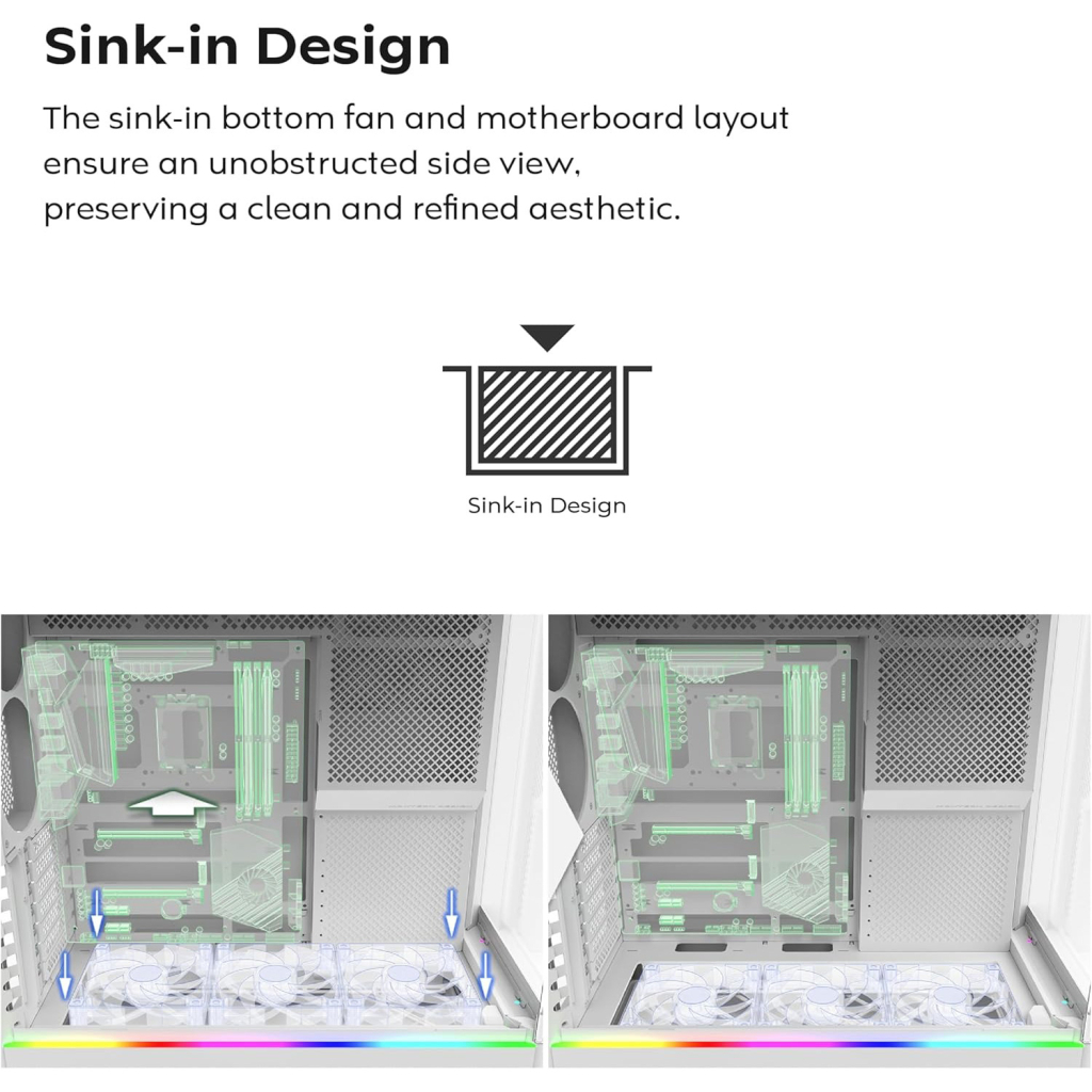 Корпус MONTECH HS01 PRO (W) - зображення 11