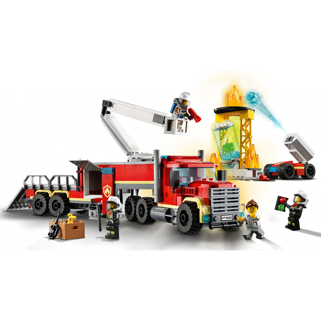 Конструктор LEGO City Fire Пожежний командний пункт 380 деталей (60282) - зображення 3