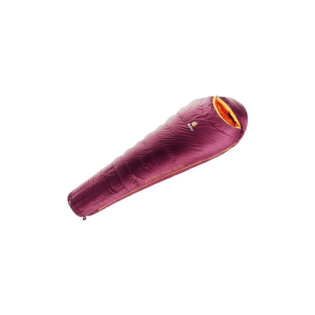 Спальний мішок Deuter Astro Pro 600 SL Left Blackberry (3712517 5030 1) - зображення 1