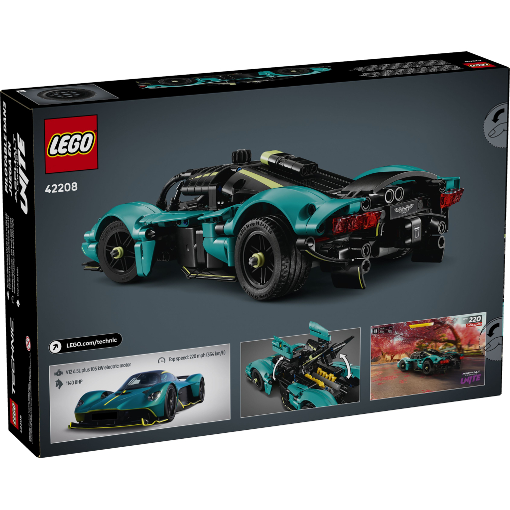 Конструктор LEGO Technic Aston Martin Valkyrie (42208) - зображення 7