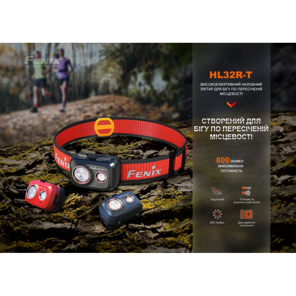 Ліхтар Fenix HL32R-T Black (HL32R-TBK) - зображення 6