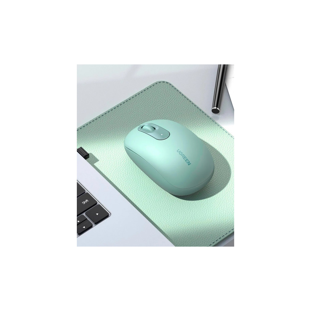 Мишка Ugreen MU105 Wireless Green (90672) - зображення 3