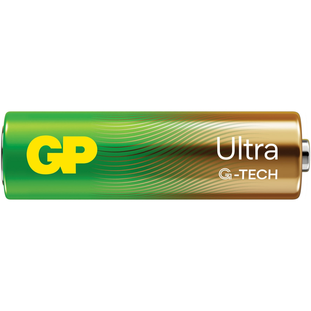 Батарейка Gp AA LR6 Ultra Alcaline * 2 (15AU21-SB2 / 4891199217326) - зображення 1