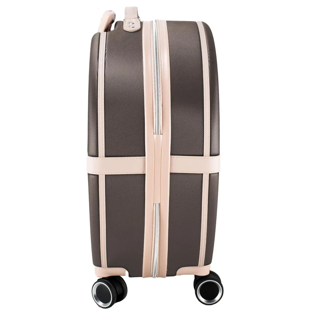 Валіза Semi Line 24" (M) Brown/Pink Cream (T5673-3) (DAS302679) - зображення 3