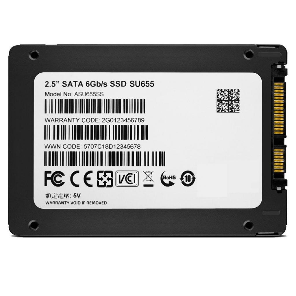 Накопичувач SSD 2.5" 240GB ADATA (ASU655SS-240GT-C) - зображення 5