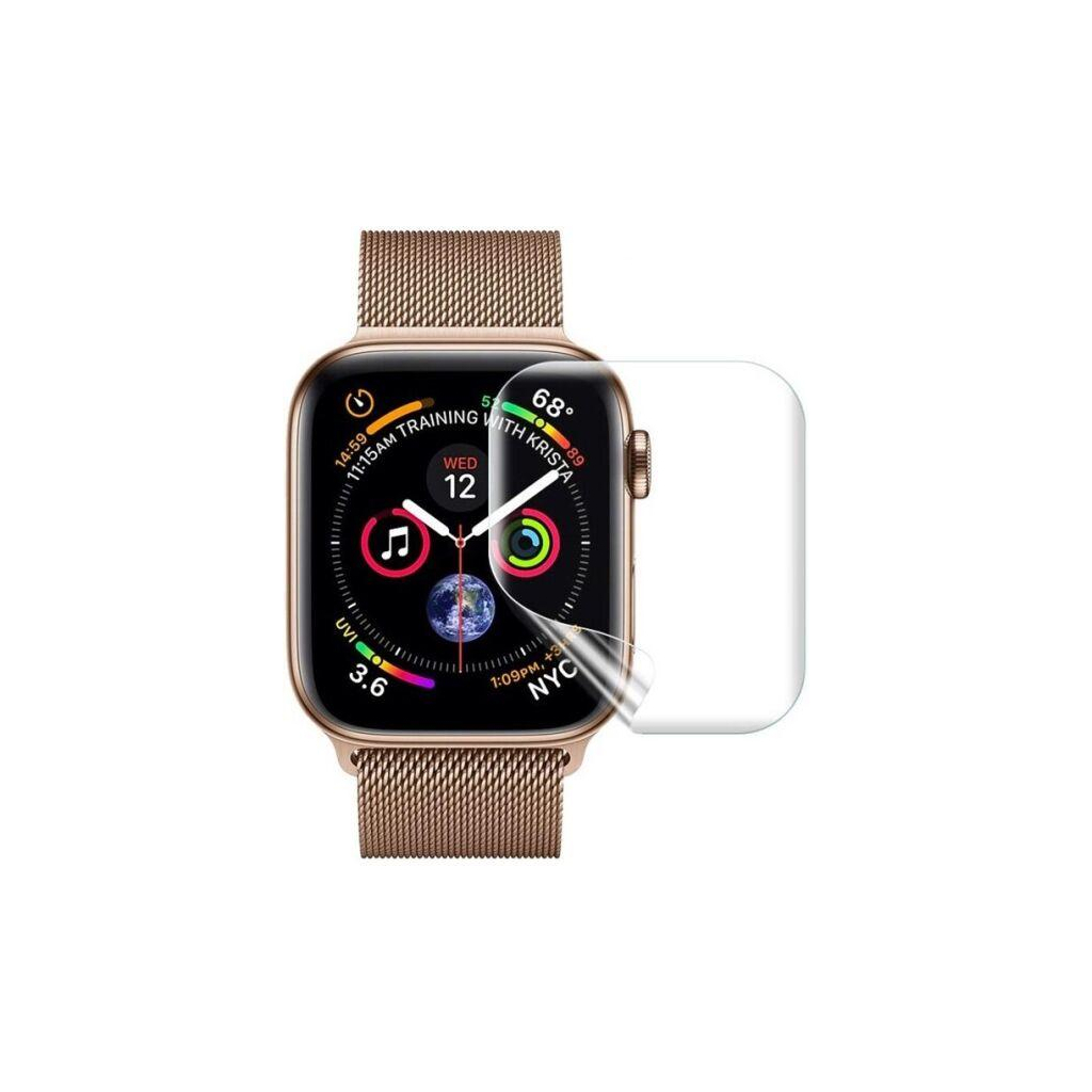 Плівка захисна Devia Premium Apple Watch Series 1,2,3 - 38mm 2 pcs. 3D Full (DV-GDR-APL-WS1-38MX2) - зображення 2