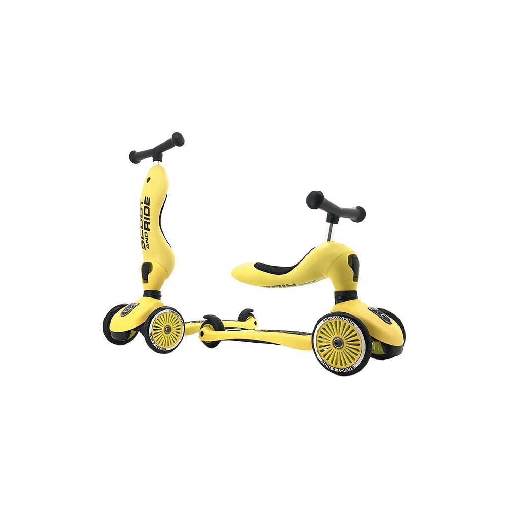 Самокат Scoot&Ride Highwaykick-1 Лимон (SR-160629-LEMON) - зображення 3