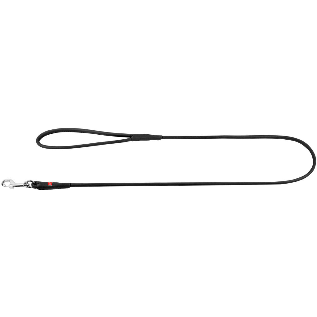 Повідець для собак WAUDOG Soft круглий XS d4 Д 183 см чорний (73471) - зображення 2