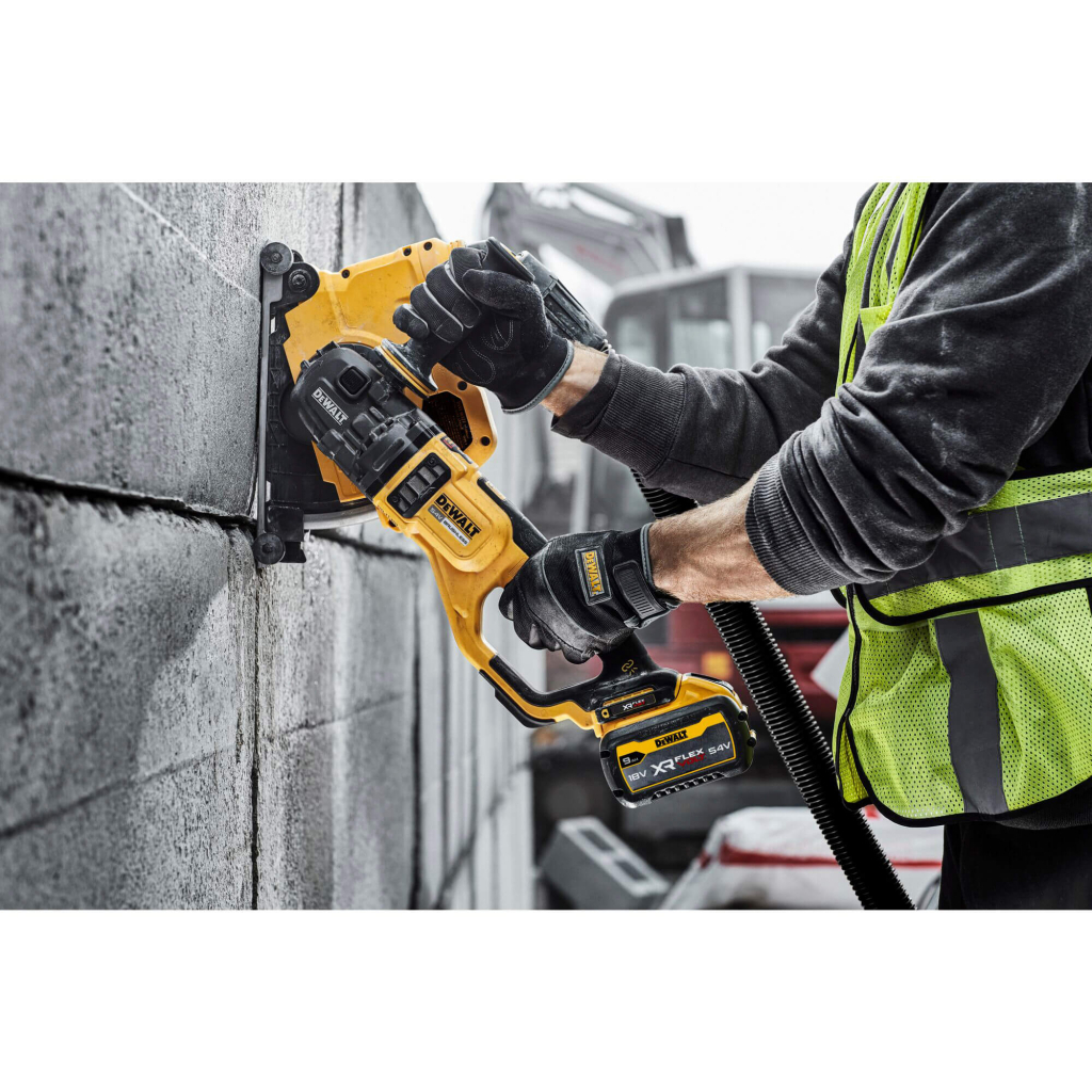 Шліфувальна машина DeWALT 54 B XR Li-lon, 230 мм, 6000 об/хв, безщіткова (без АКБ та ЗП) (DCG460N) - зображення 6